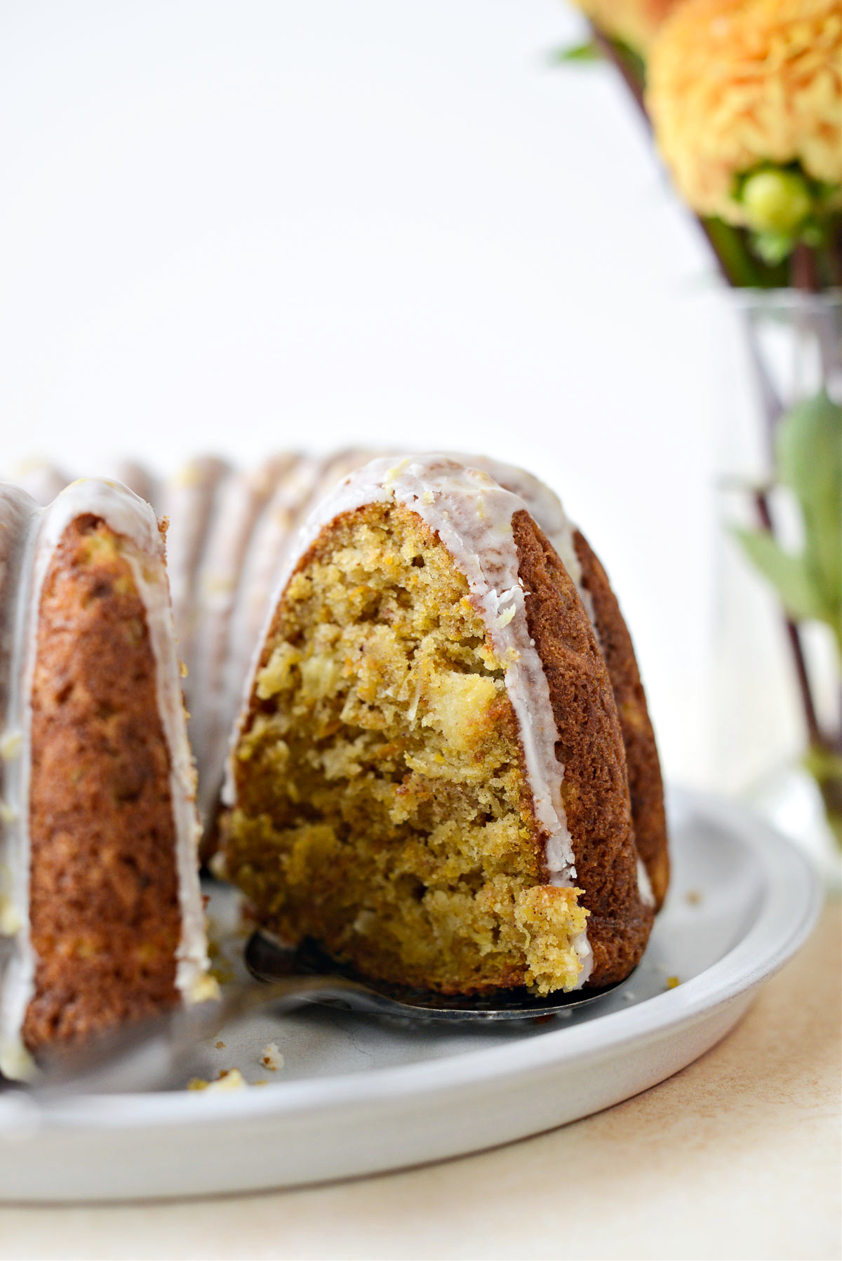 Pineapple Coconut Bundt Cake Recipe