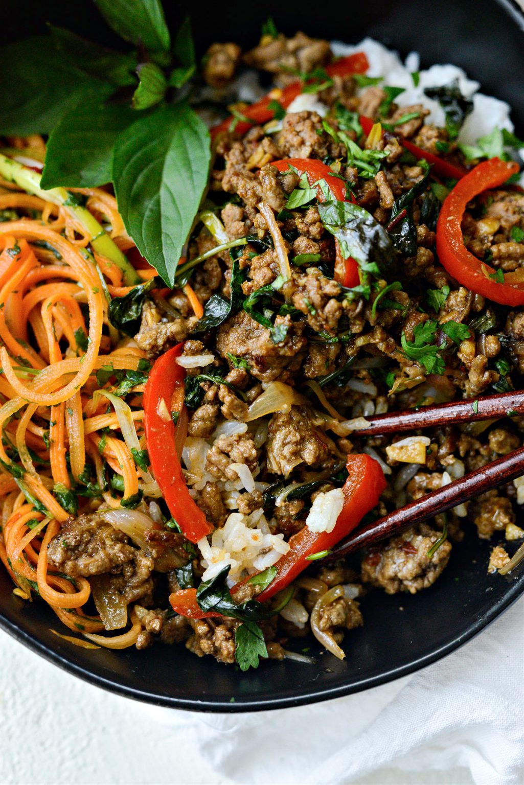 Thai Basil Beef Simply Scratch