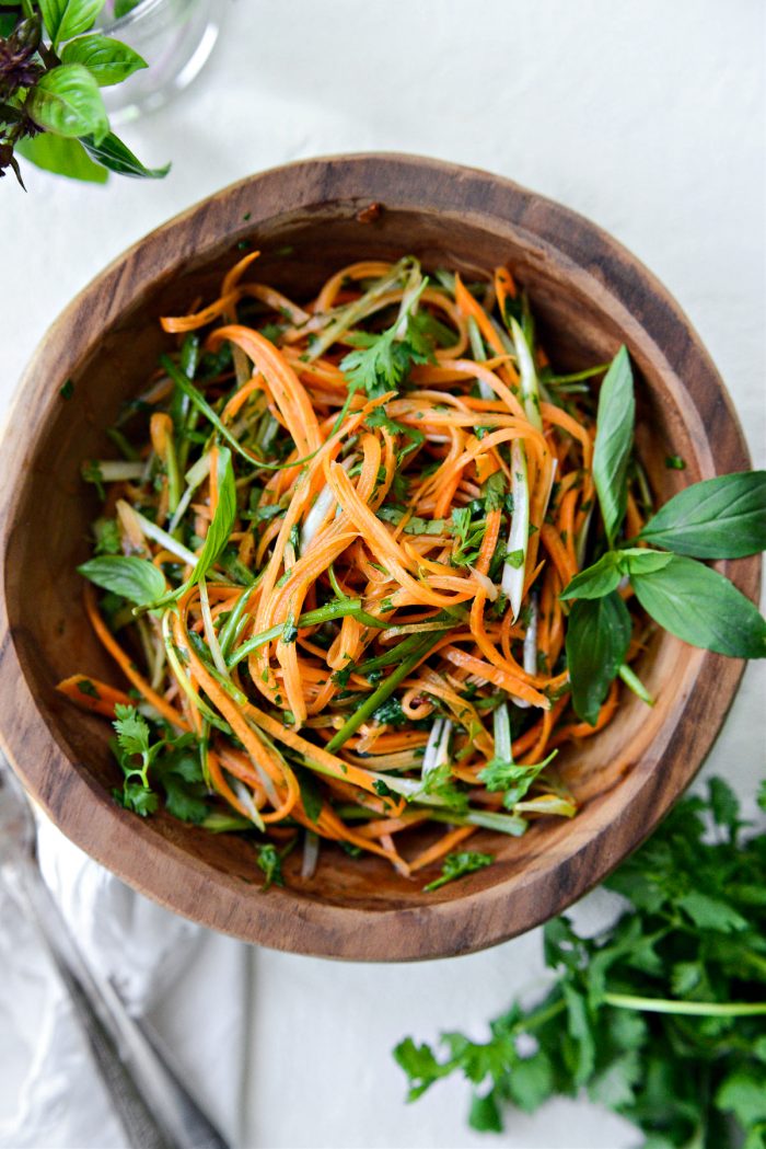 Thai Carrot Slaw