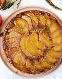 Cinnamon Apple Upside Down Cake