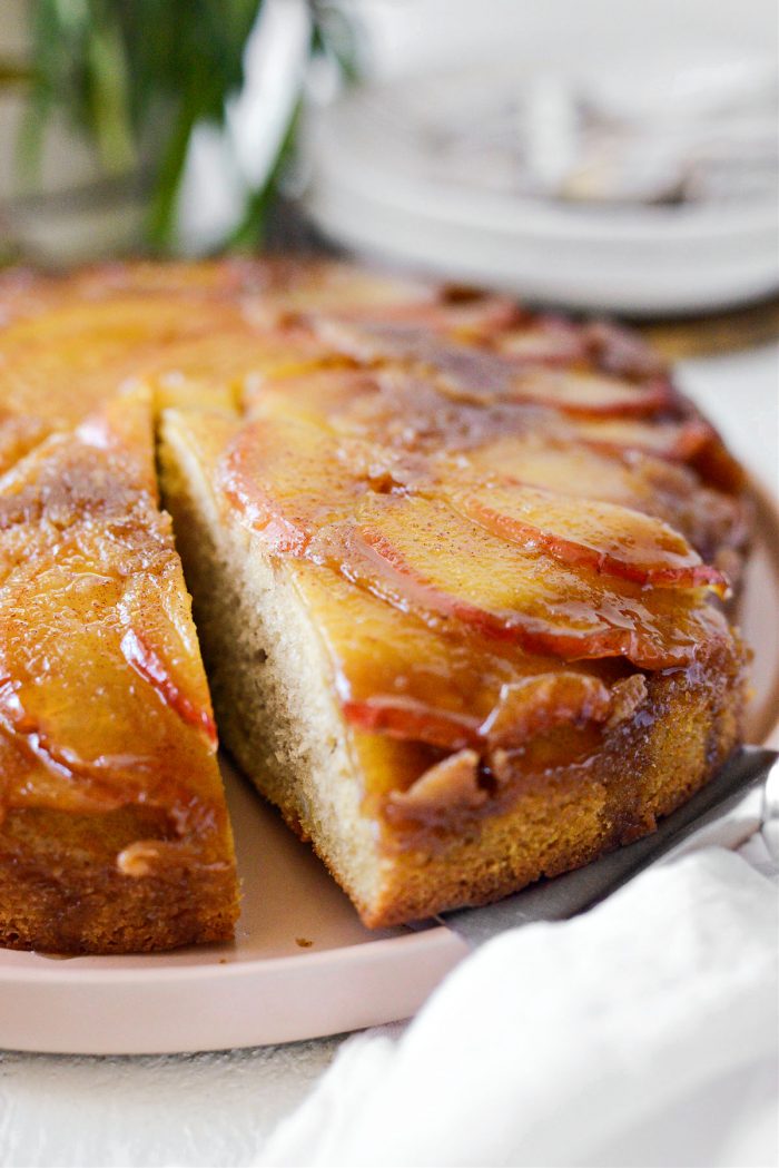 Cinnamon Apple Upside Down Cake