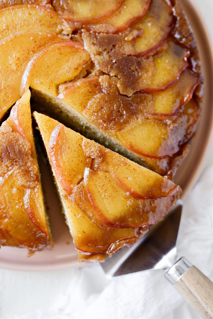 Cinnamon Apple Upside Down Cake