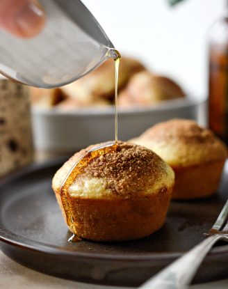 Cinnamon Swirl Pancake Muffins