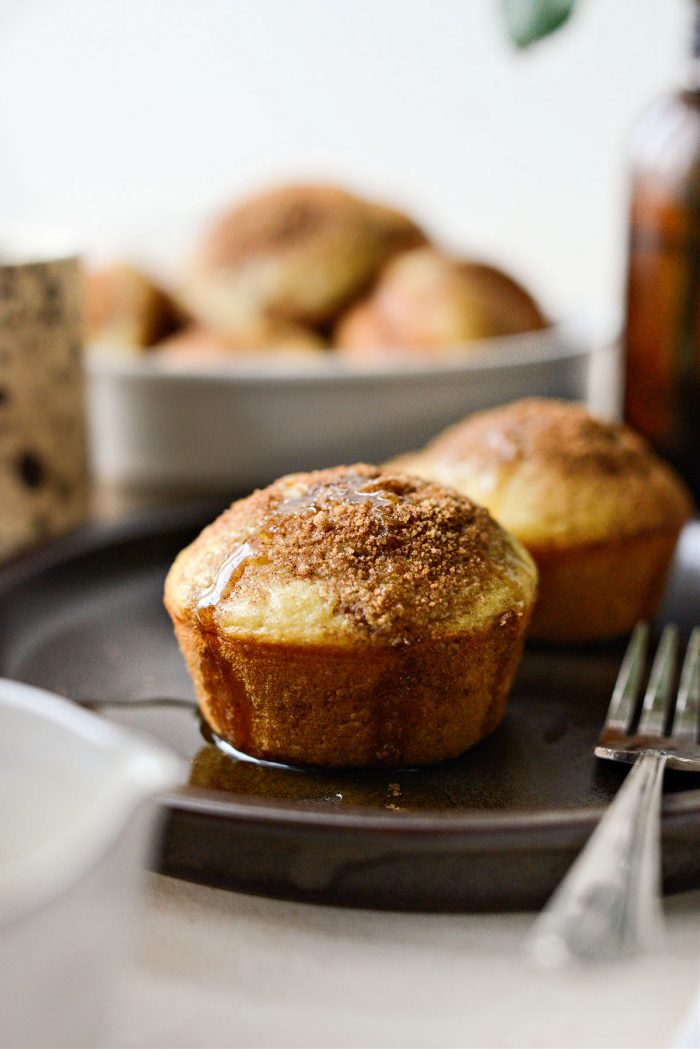 Cinnamon Swirl Pancake Muffins