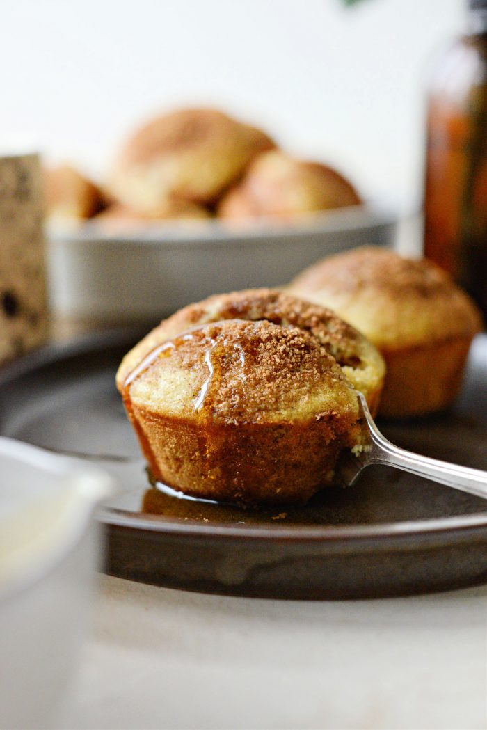 Cinnamon Swirl Pancake Muffins