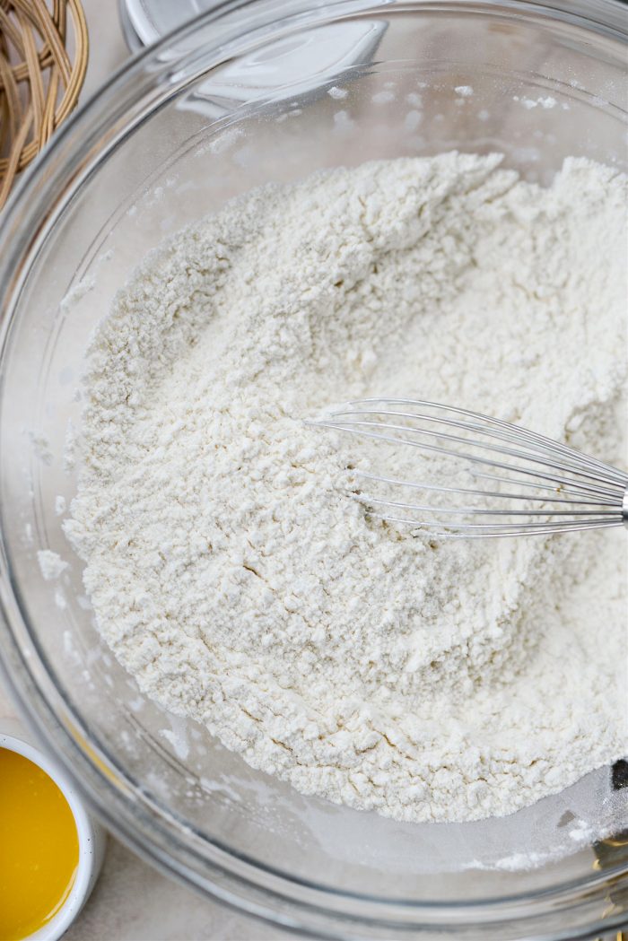 whisked dry ingredients