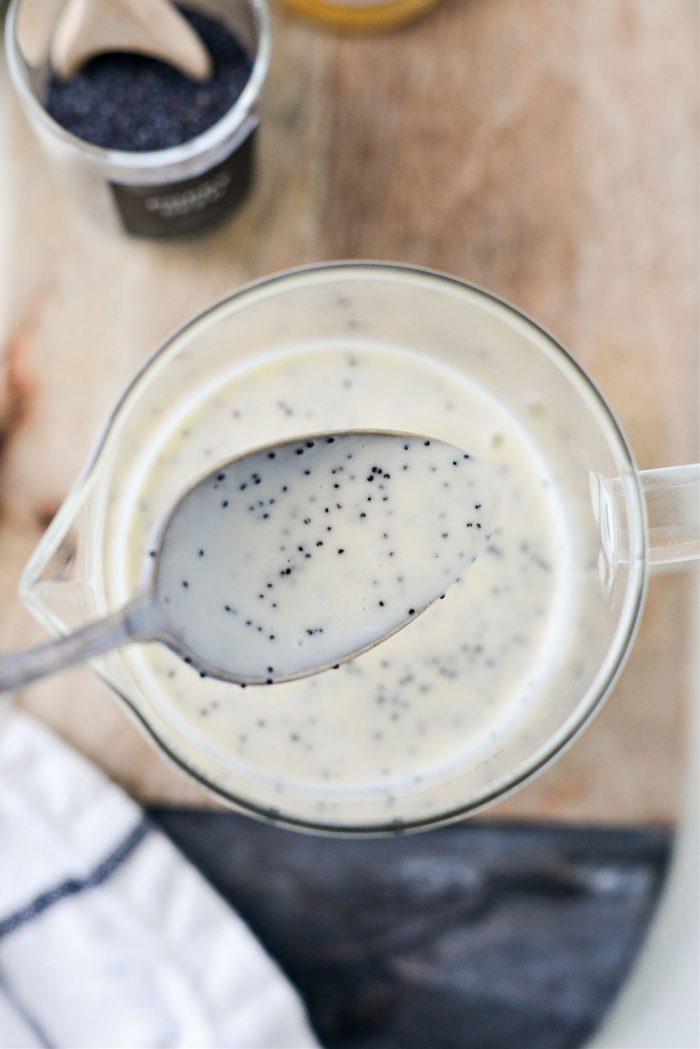 Honey Poppy Seed Dressing