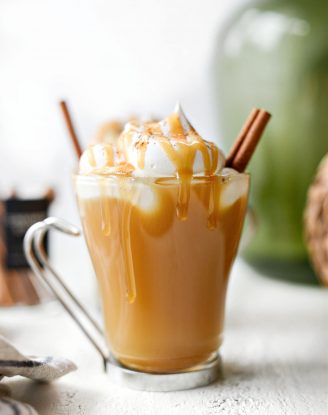 Hot Caramel Apple Cider