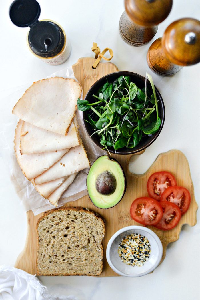 ingredients Hot Honey Turkey Avocado Toast