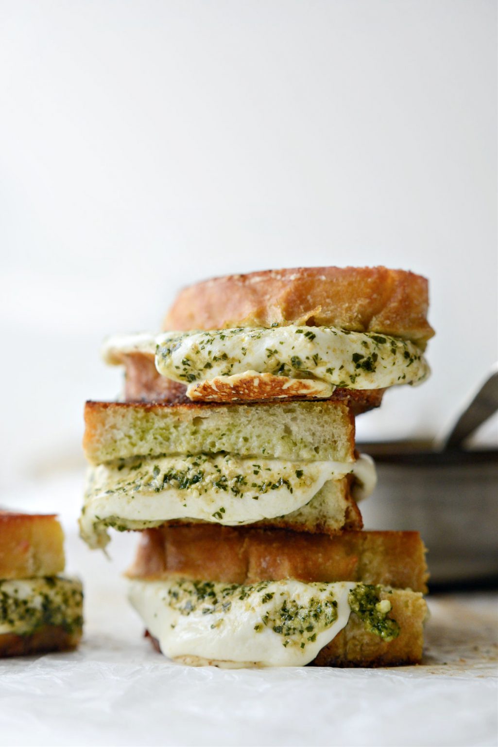 Pesto and Mozzarella Grilled Cheese Sandwich Simply Scratch