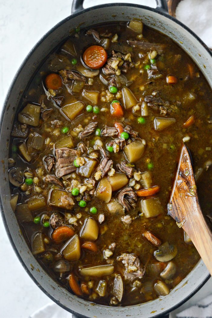 Vegetable Beef and Barley Soup