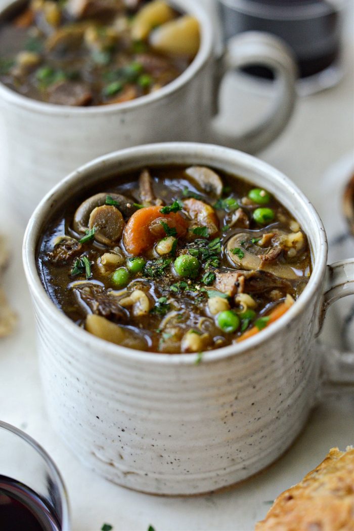 Vegetable Beef and Barley Soup