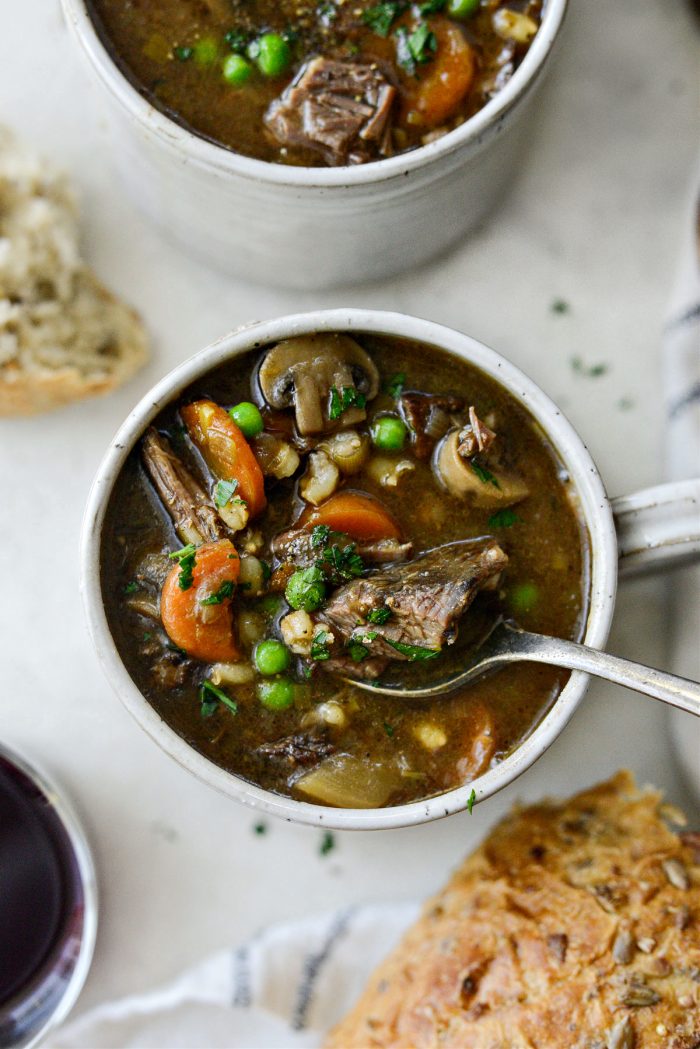 Vegetable Beef and Barley Soup