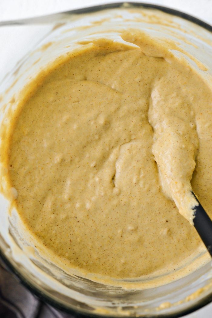 brown butter pumpkin batter