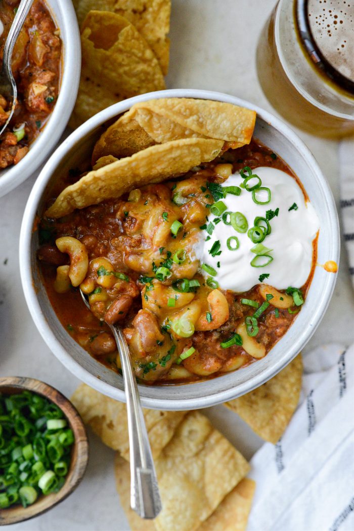 Chili Mac and Cheese