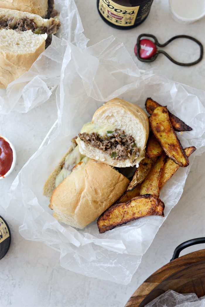 Philly Cheesesteak Sandwiches