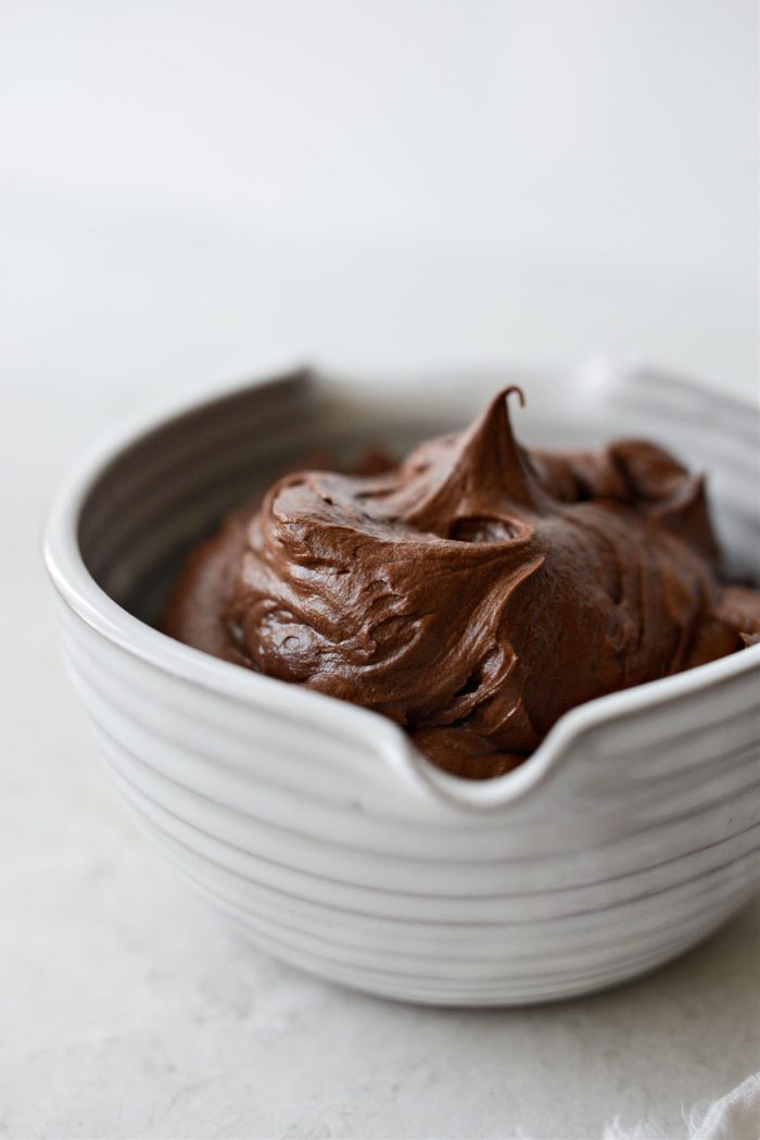Whipped Chocolate Buttercream
