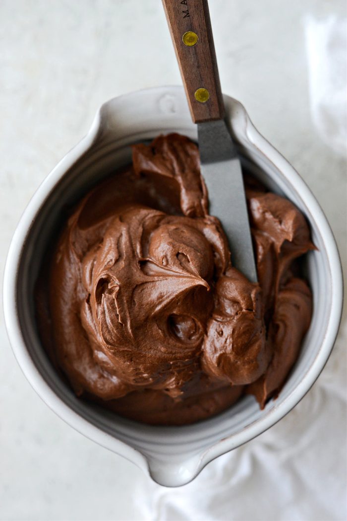 Whipped Chocolate Buttercream