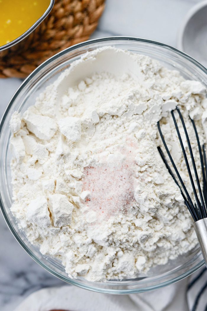 flour and fine salt