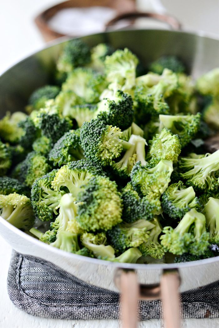 add broccoli florets