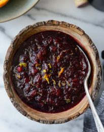 Cabernet Roasted Cranberry Sauce