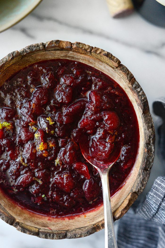 Cabernet Roasted Cranberry Sauce