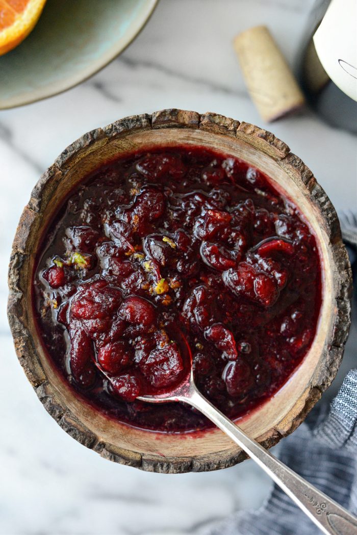 Cabernet Roasted Cranberry Sauce