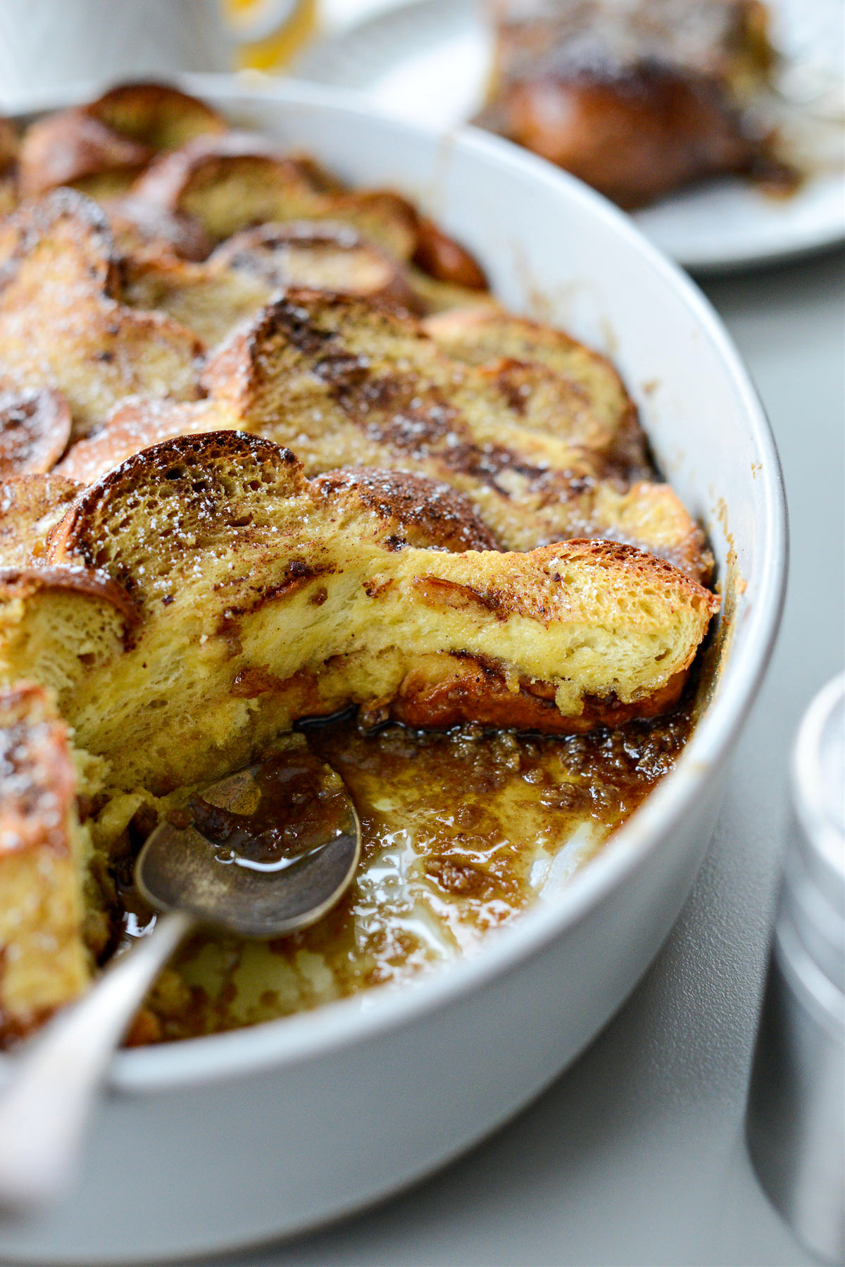 Baked french toast with brown sugar Karinokada