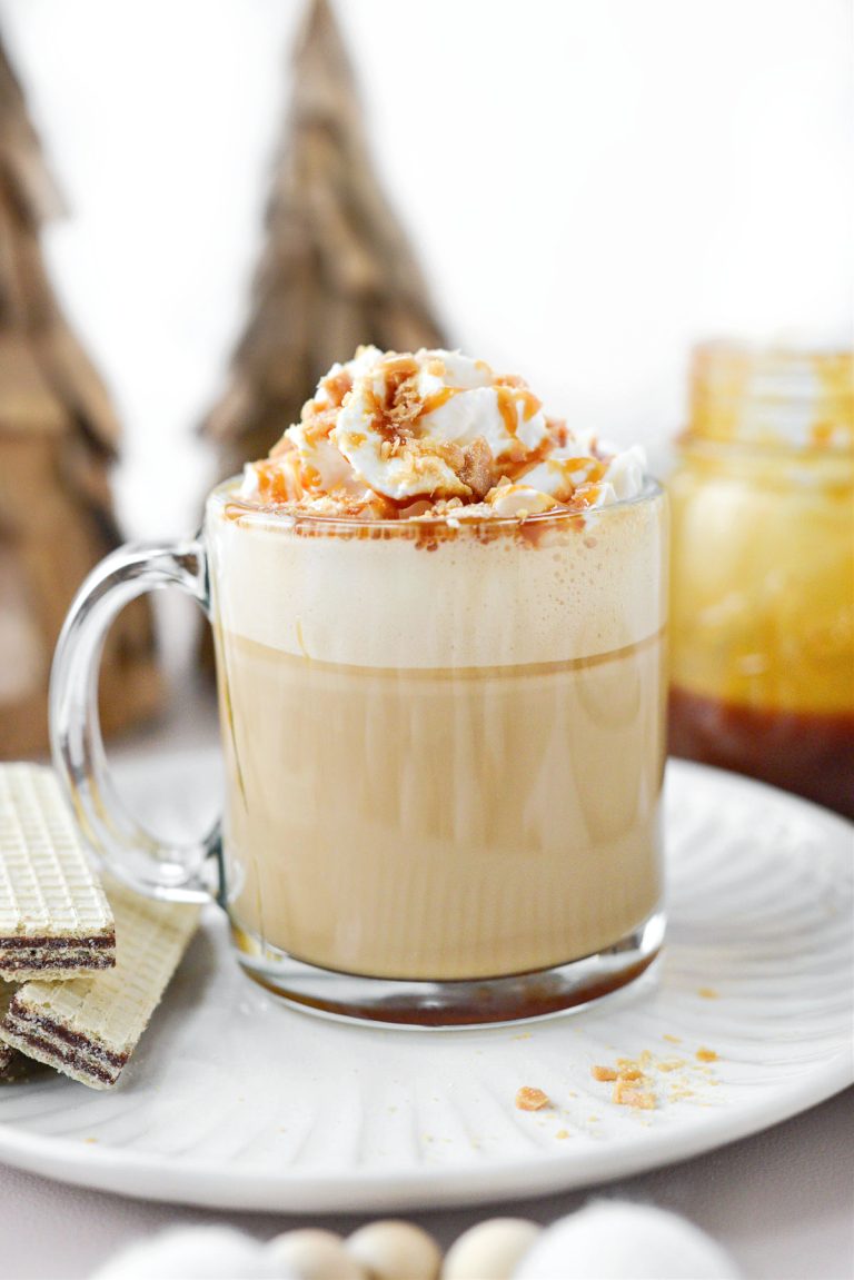 Caramel Brulée Latte Simply Scratch