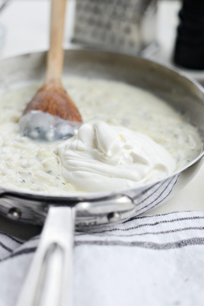 Stir in sour cream
