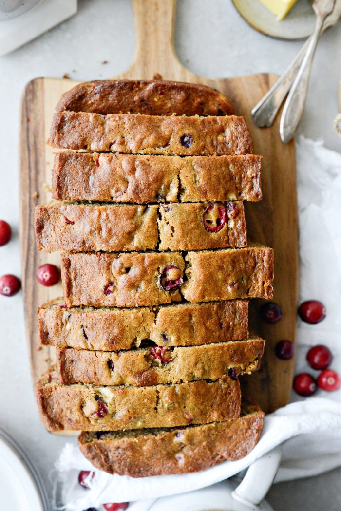 Cranberry Orange Banana Bread