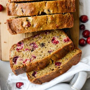 Cranberry Orange Banana Bread