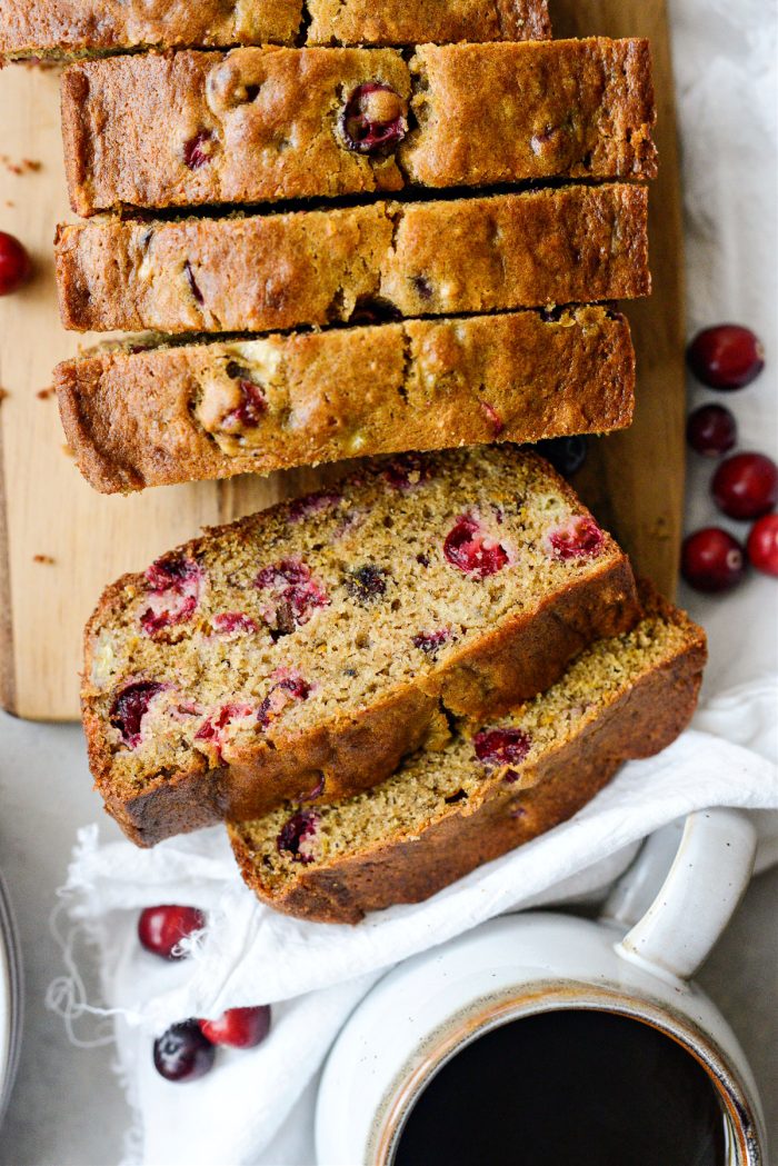 Cranberry Orange Banana Bread