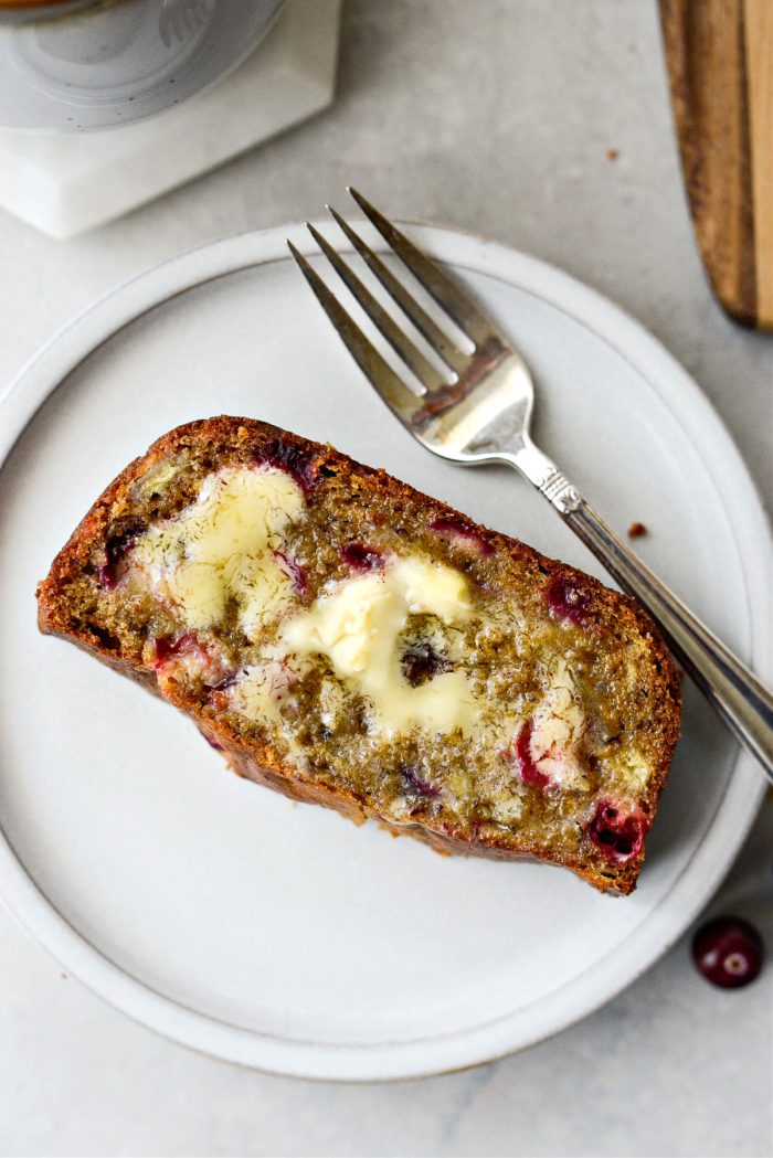 Cranberry Orange Banana Bread