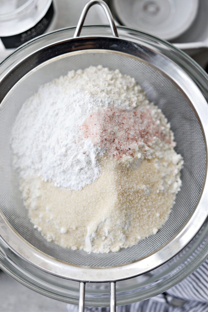 sift dry ingredients