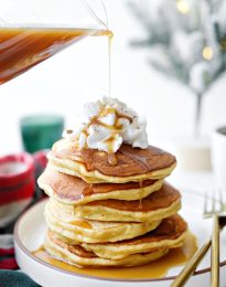 Eggnog Pancakes