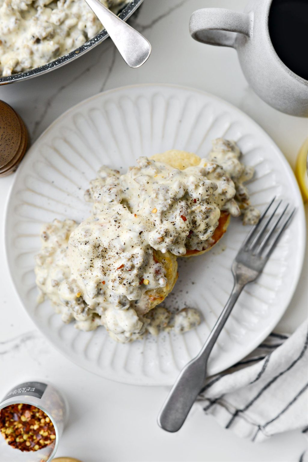 Homemade Spicy Breakfast Sausage Gravy Simply Scratch