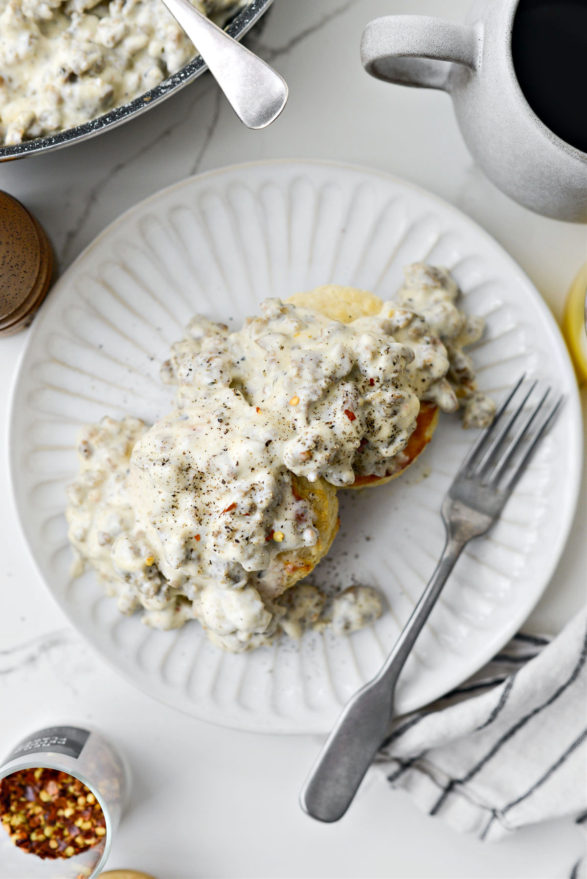 Homemade Spicy Breakfast Sausage Gravy Simply Scratch