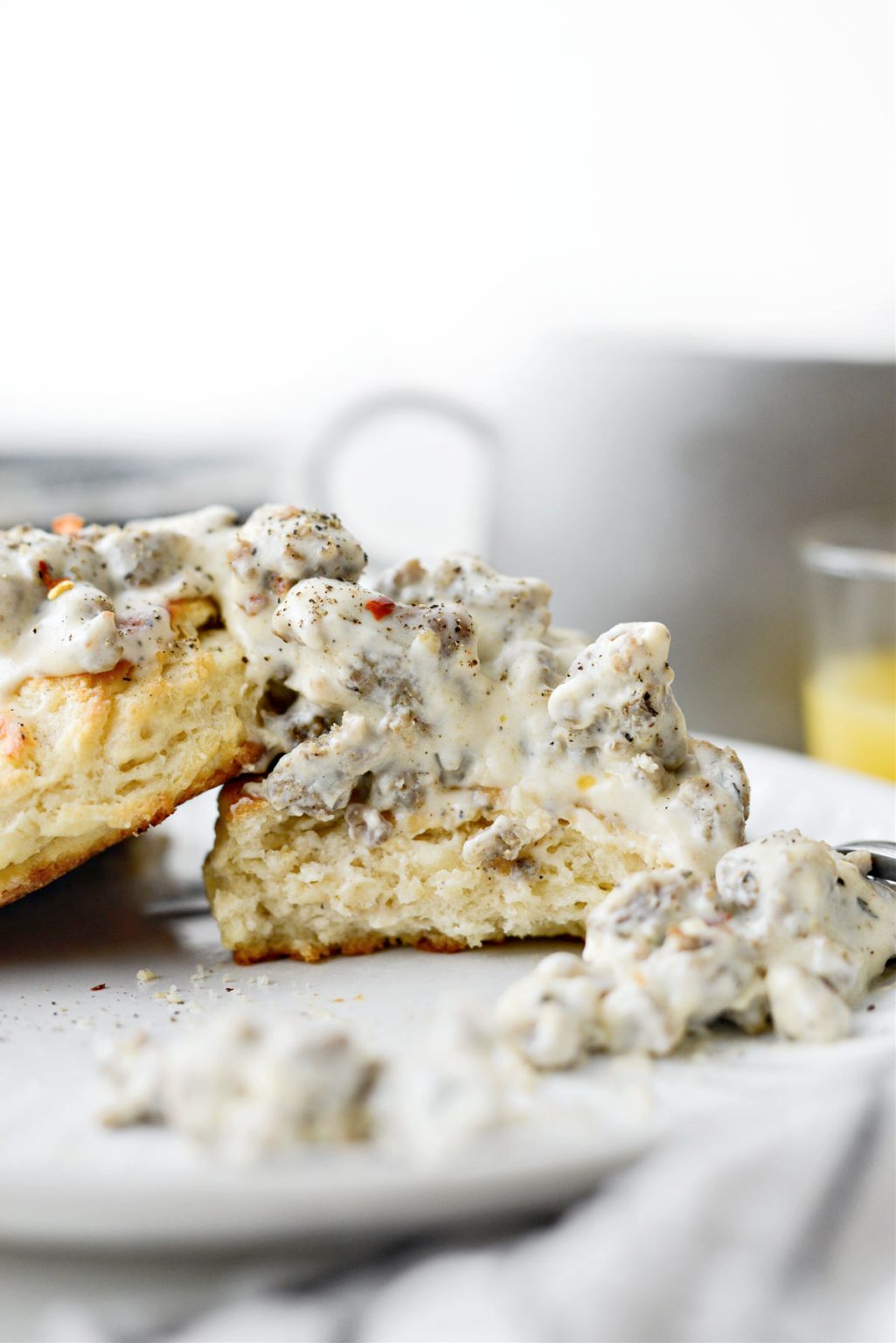 Homemade Spicy Breakfast Sausage Gravy Simply Scratch