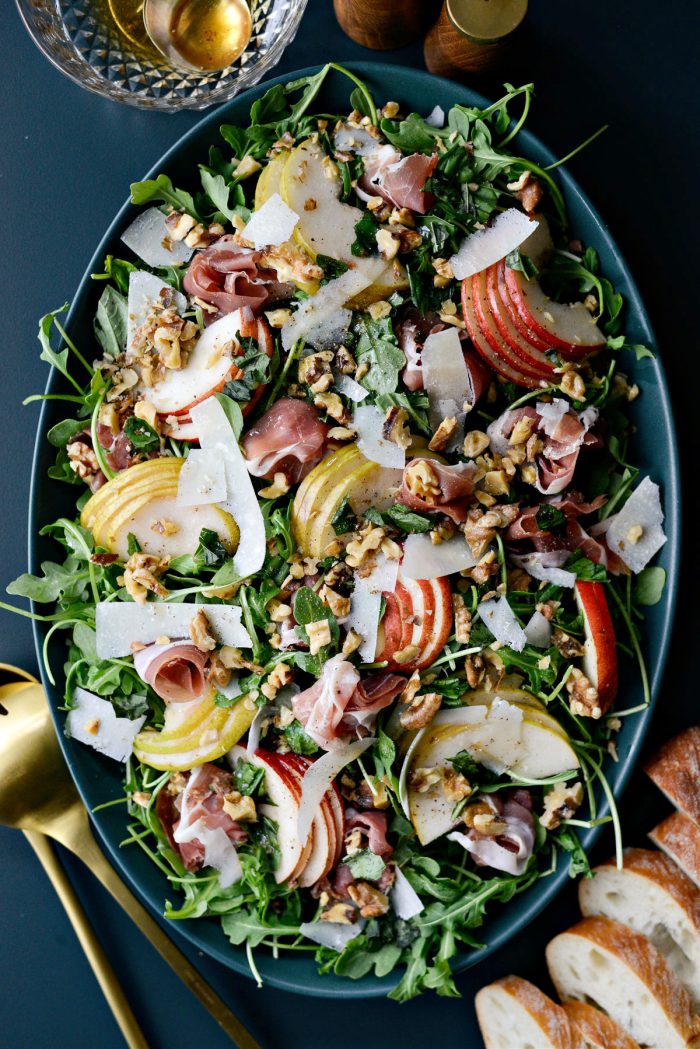 Pear and Prosciutto Arugula Salad