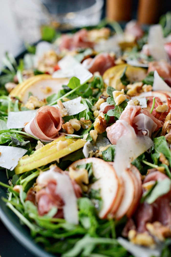 Pear and Prosciutto Arugula Salad