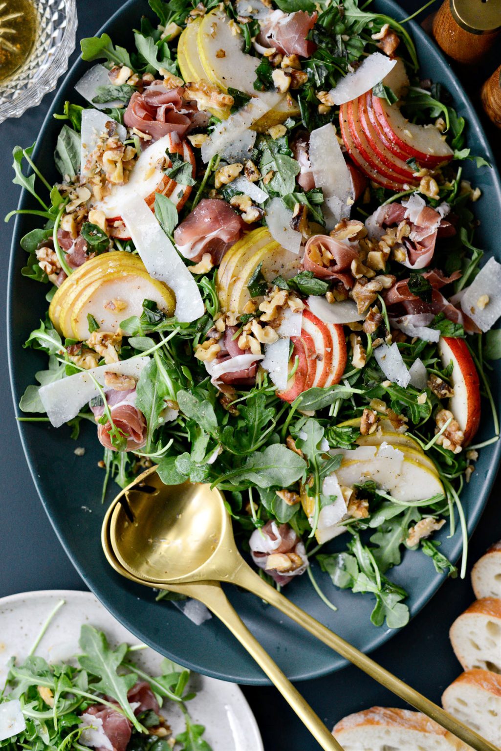 Pear and Prosciutto Arugula Salad Simply Scratch