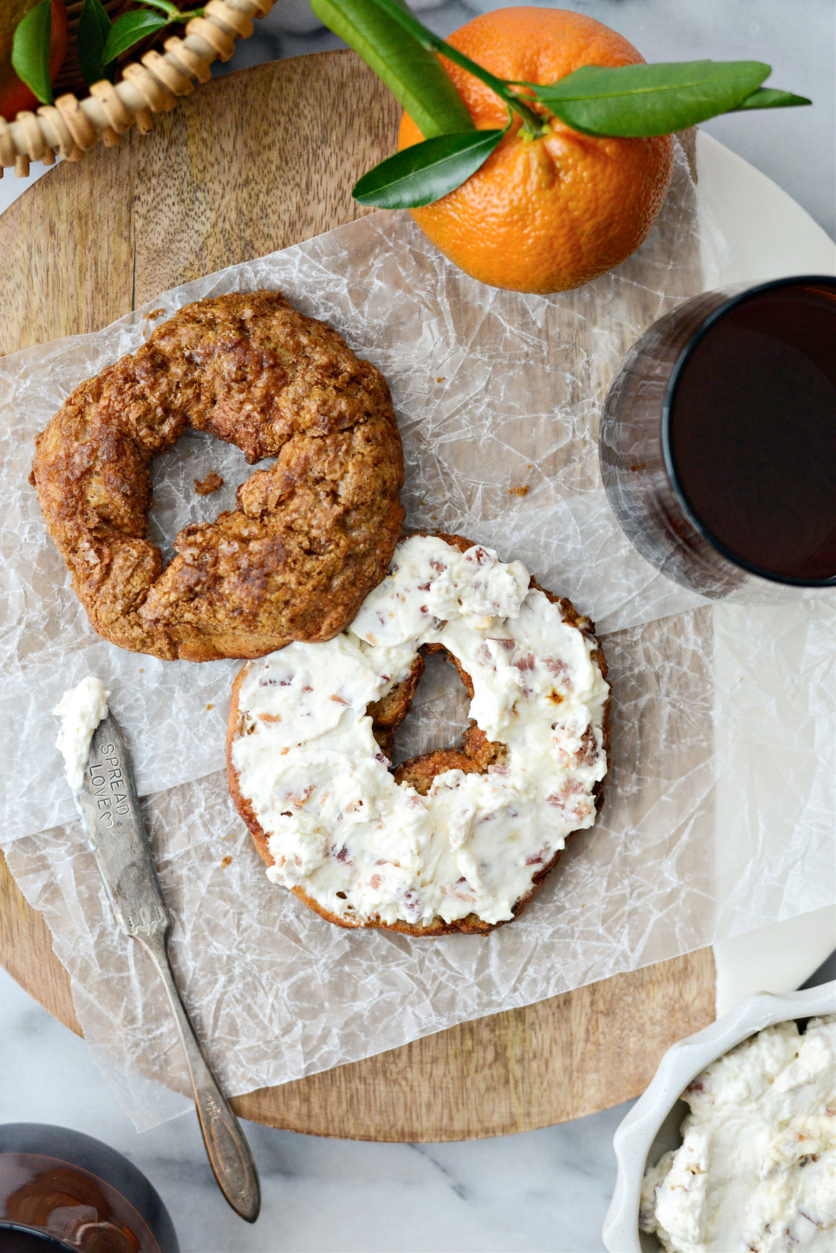 Air Fryer French Toast Bagels