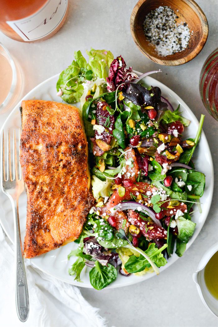 Blood Orange Pistachio Salad with Feta