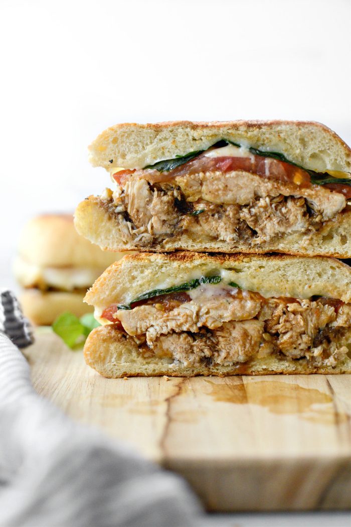 Chicken Caprese Panini