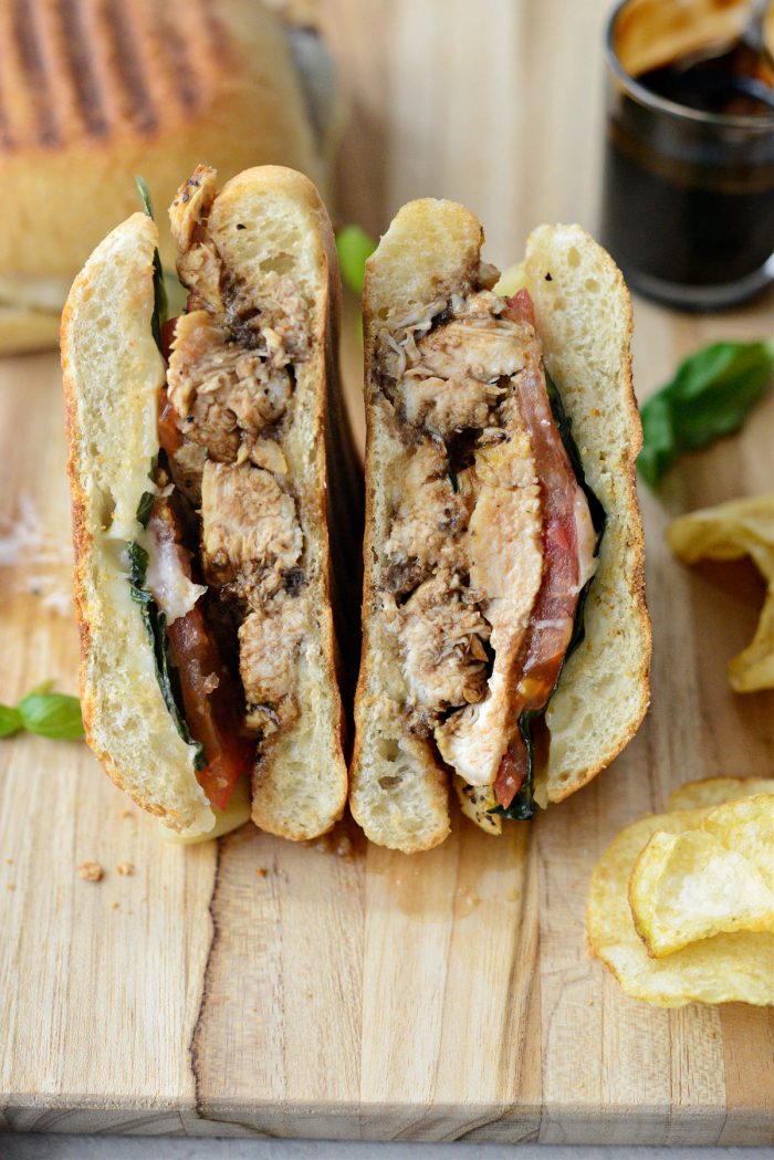 Chicken Caprese Panini