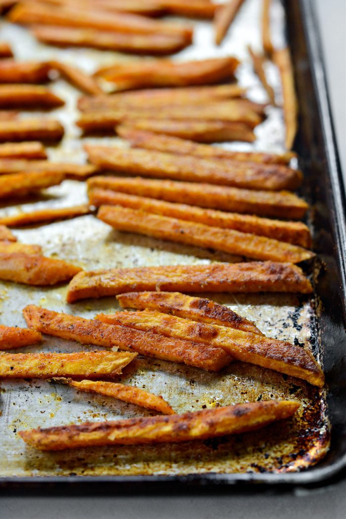 crispy sweet potato fries