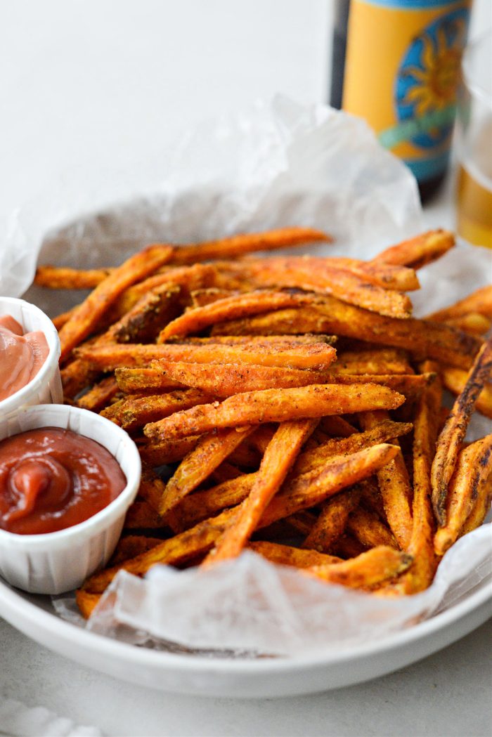 Crispy Baked Sweet Potato Fries