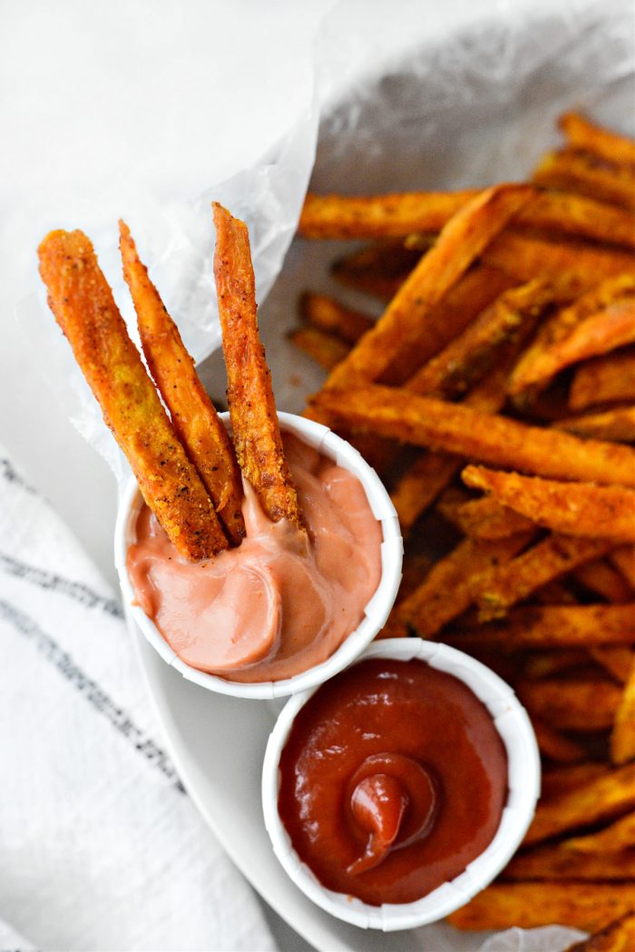 Crispy Baked Sweet Potato Fries