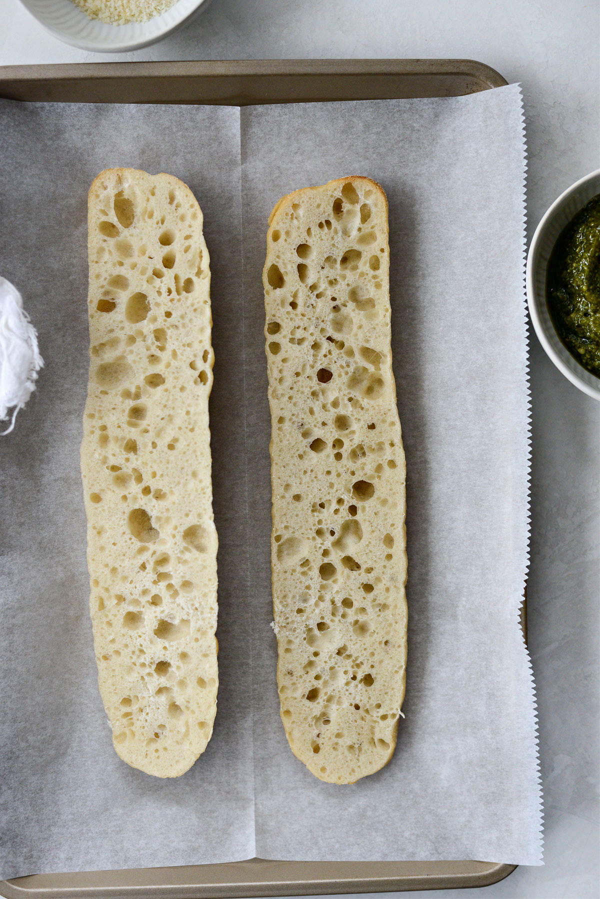 Pesto Garlic Bread Simply Scratch